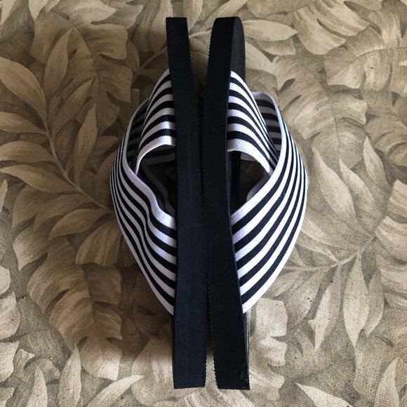 NEW Vintage Y2K ESPRIT Elastic Slide Pool Sandal - Picture 5 of 8